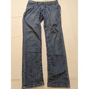 Abercrombie Fitch Rustin Athletic Skinny Jeans Mens 32x32 Blue Stretch Denim